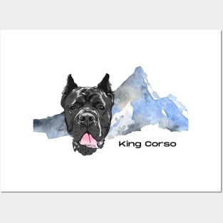 Cane Corso King design Posters and Art